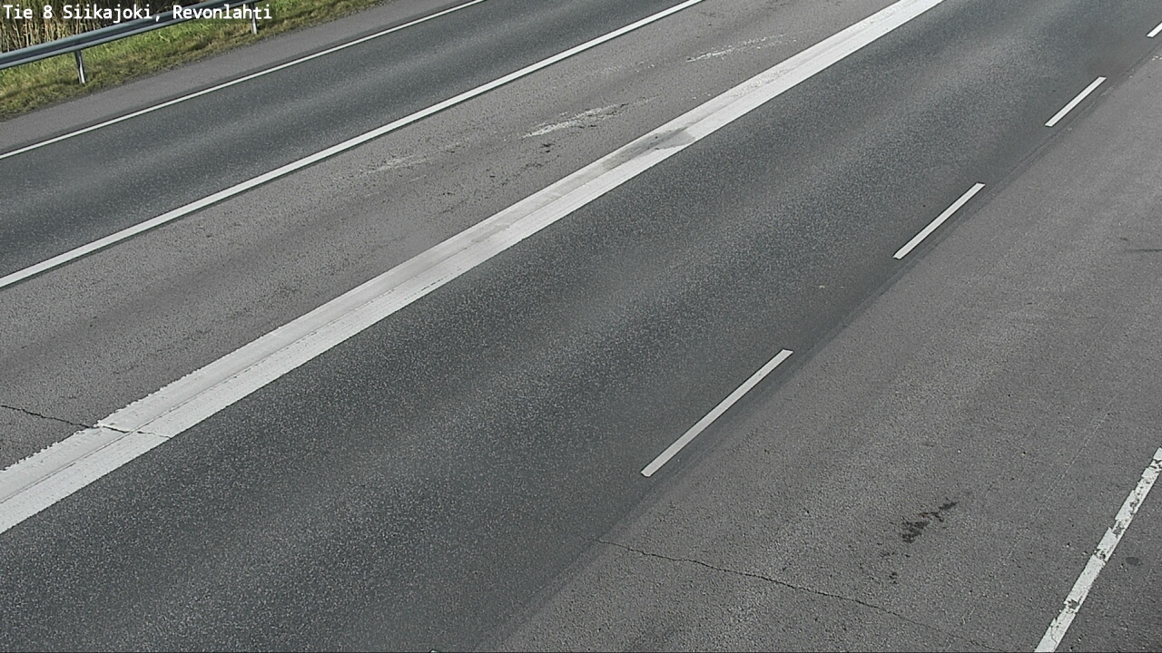 Weather Camera Image Road 8 Siikajoki, Revonlahti, Siikajoki, Pohjois-Pohjanmaa