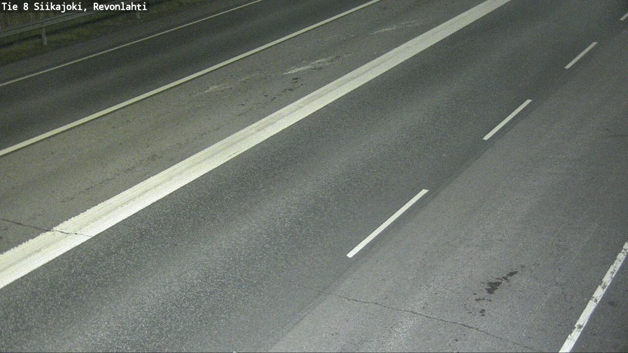 Weather Camera Image Road 8 Siikajoki, Revonlahti, Siikajoki, Pohjois-Pohjanmaa