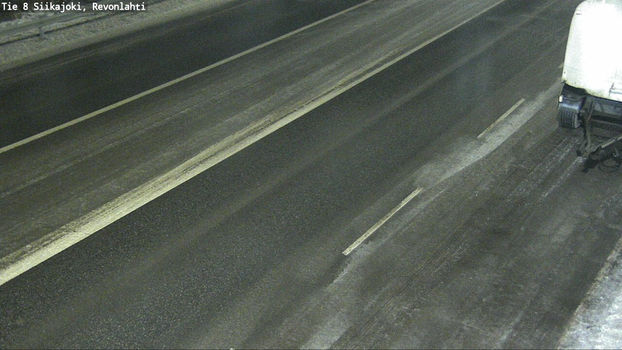 Weather Camera Image Road 8 Siikajoki, Revonlahti, Siikajoki, Pohjois-Pohjanmaa