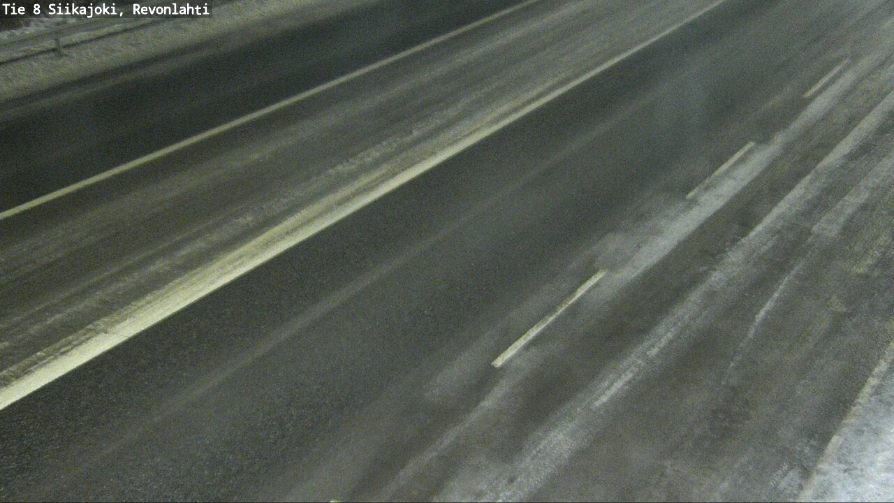 Weather Camera Image Road 8 Siikajoki, Revonlahti, Siikajoki, Pohjois-Pohjanmaa