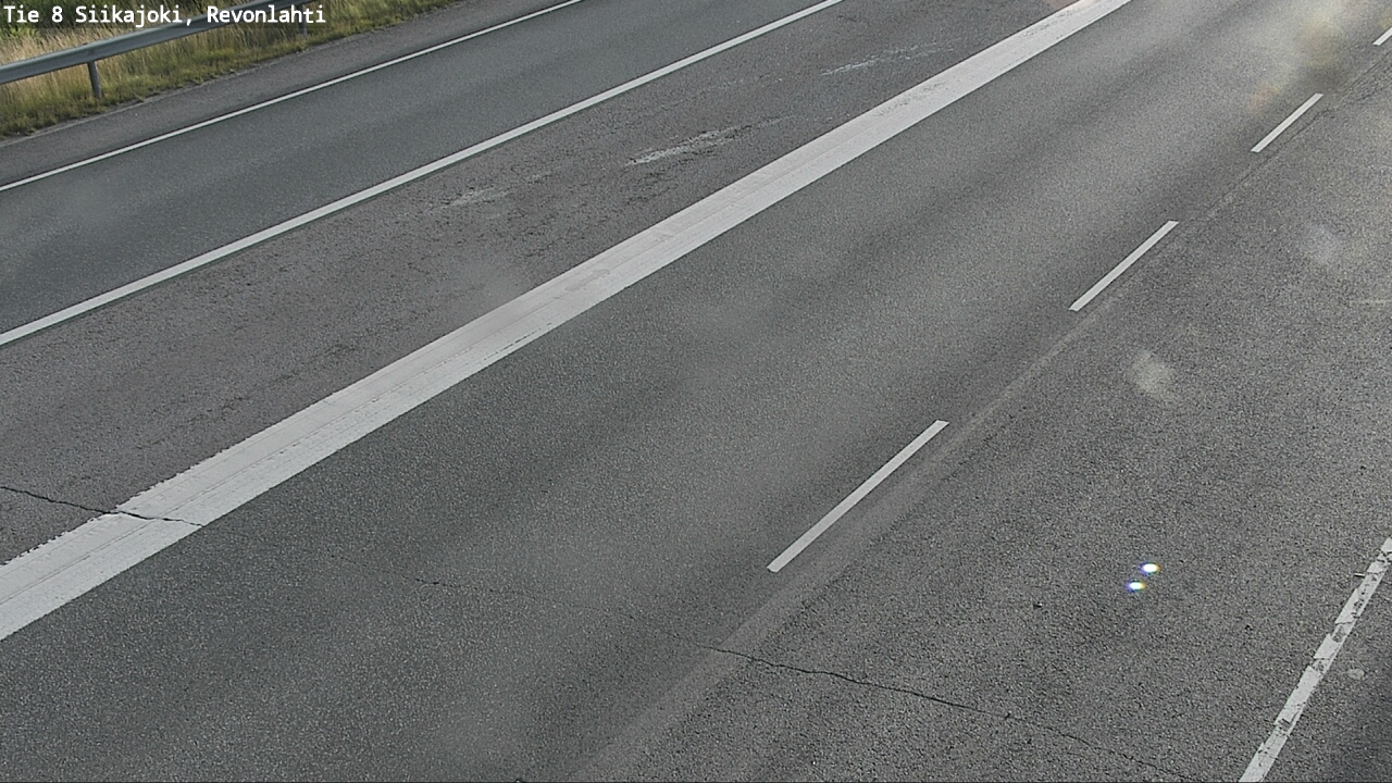 Weather Camera Image Väg 8 Siikajoki, Revolax, Siikajoki, Pohjois-Pohjanmaa