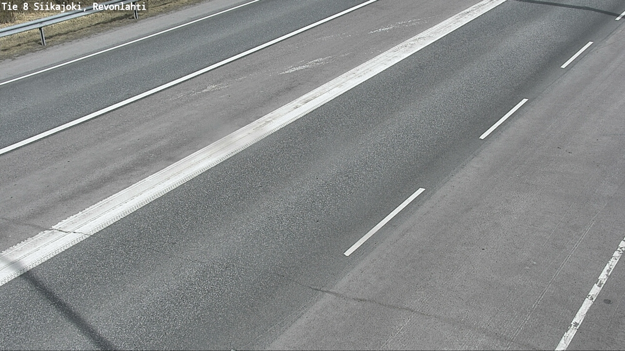 Weather Camera Image Road 8 Siikajoki, Revonlahti, Siikajoki, Pohjois-Pohjanmaa
