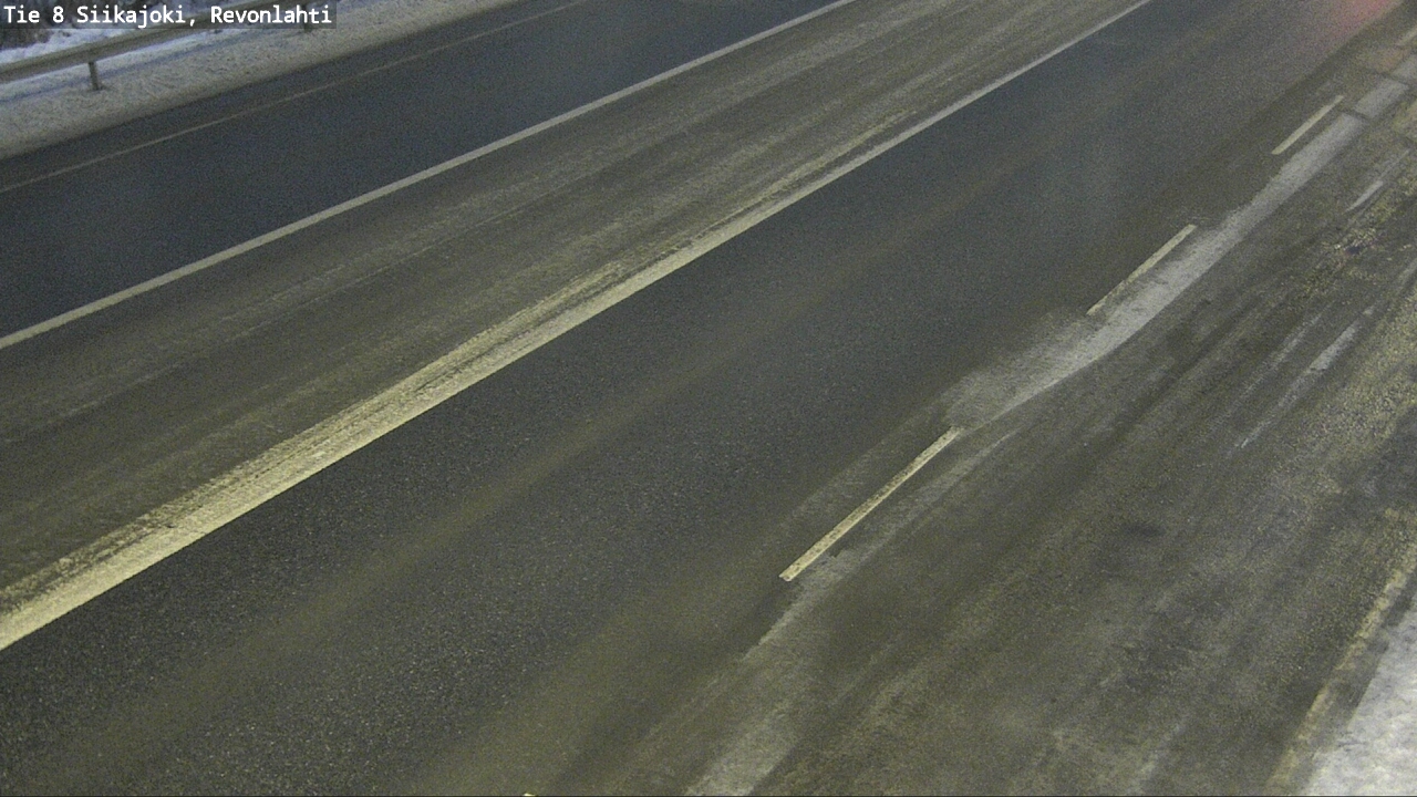 Weather Camera Image Road 8 Siikajoki, Revonlahti, Siikajoki, Pohjois-Pohjanmaa