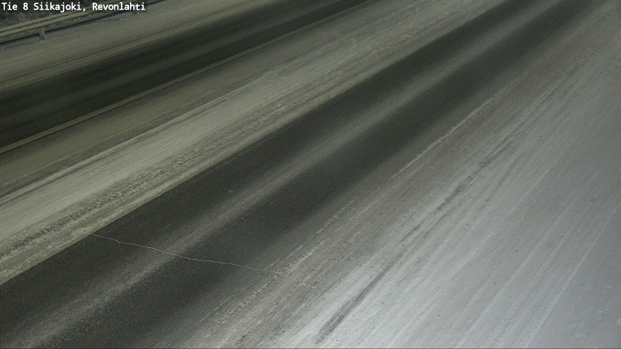 Weather Camera Image Road 8 Siikajoki, Revonlahti, Siikajoki, Pohjois-Pohjanmaa
