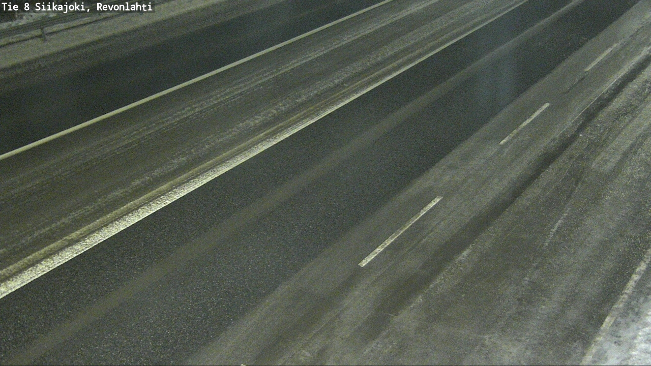 Weather Camera Image Road 8 Siikajoki, Revonlahti, Siikajoki, Pohjois-Pohjanmaa