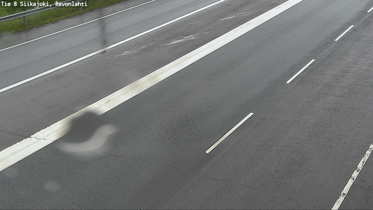 Weather Camera Image Road 8 Siikajoki, Revonlahti, Siikajoki, Pohjois-Pohjanmaa