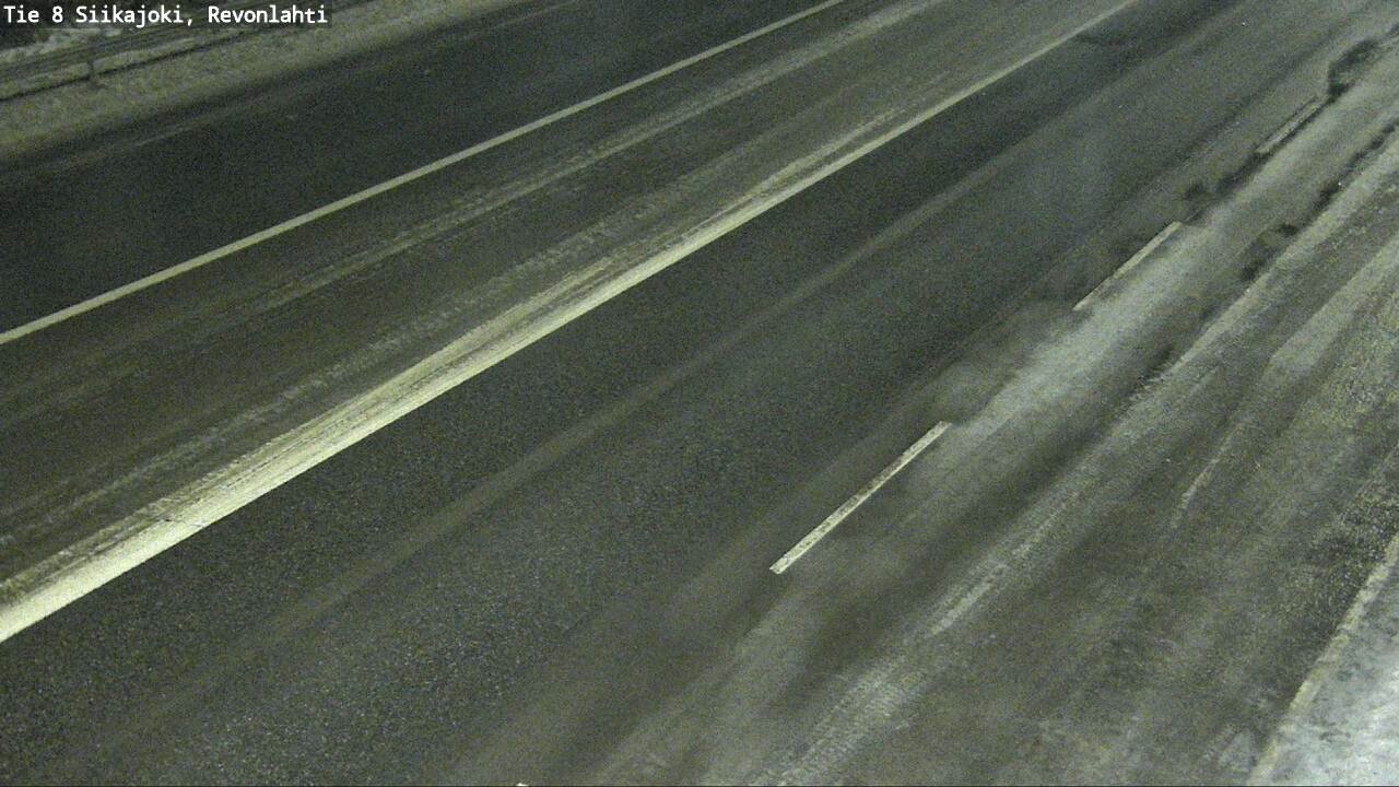 Weather Camera Image Road 8 Siikajoki, Revonlahti, Siikajoki, Pohjois-Pohjanmaa