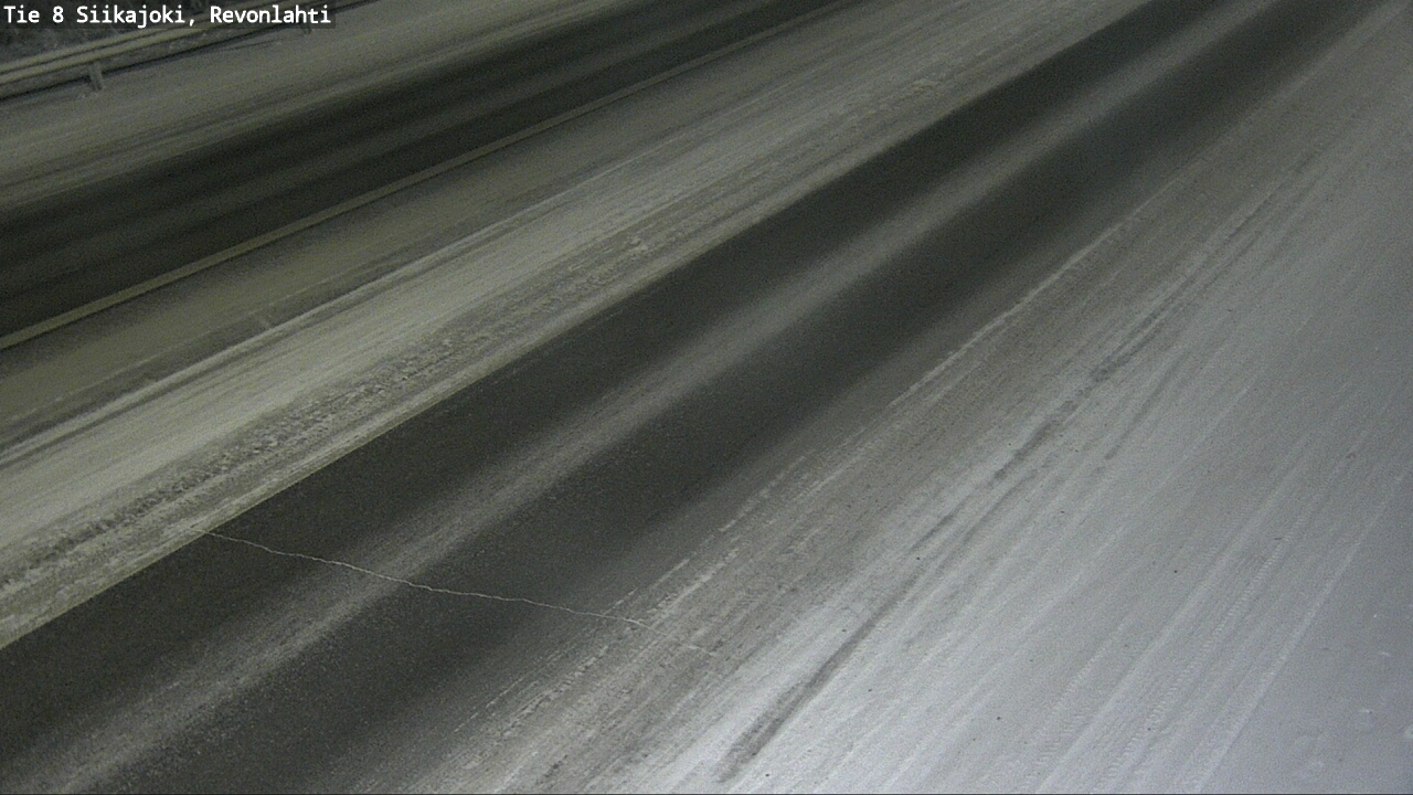 Weather Camera Image Road 8 Siikajoki, Revonlahti, Siikajoki, Pohjois-Pohjanmaa
