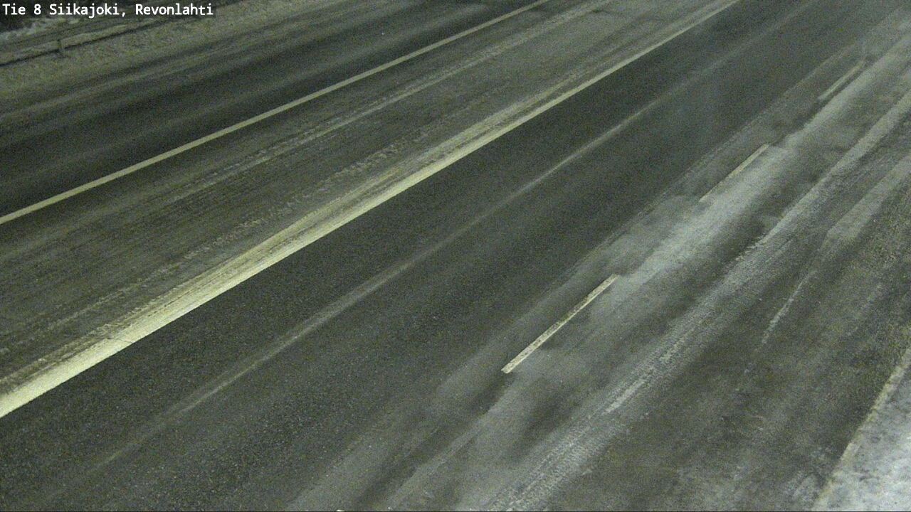 Weather Camera Image Road 8 Siikajoki, Revonlahti, Siikajoki, Pohjois-Pohjanmaa