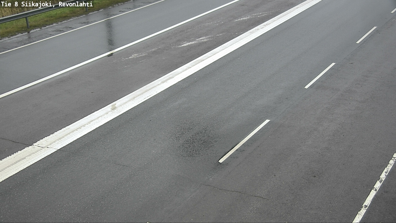 Weather Camera Image Road 8 Siikajoki, Revonlahti, Siikajoki, Pohjois-Pohjanmaa