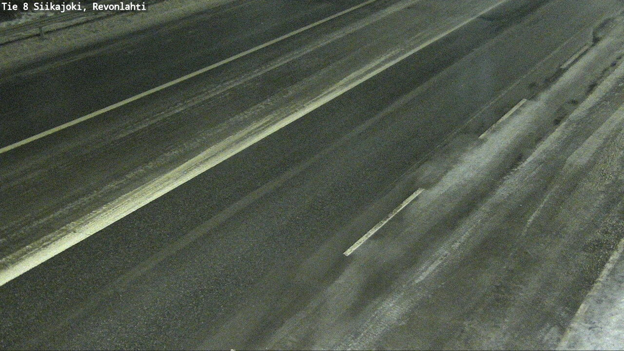 Weather Camera Image Road 8 Siikajoki, Revonlahti, Siikajoki, Pohjois-Pohjanmaa