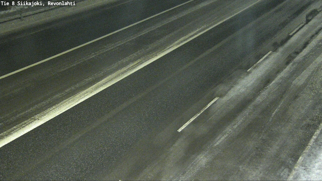 Weather Camera Image Road 8 Siikajoki, Revonlahti, Siikajoki, Pohjois-Pohjanmaa