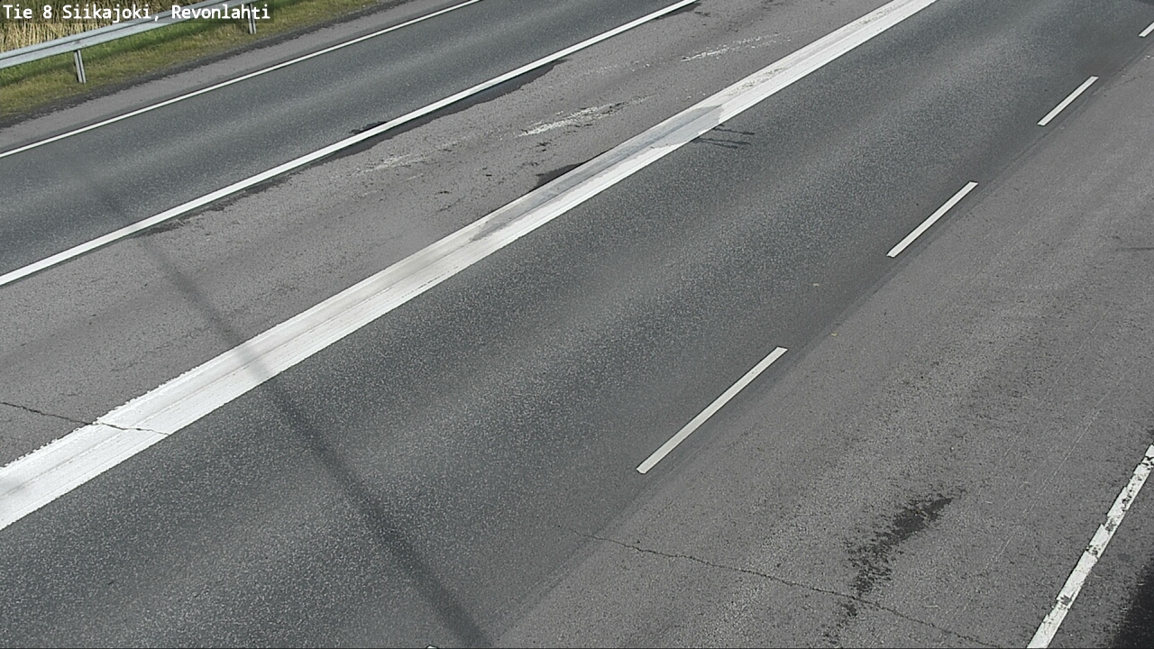 Weather Camera Image Road 8 Siikajoki, Revonlahti, Siikajoki, Pohjois-Pohjanmaa