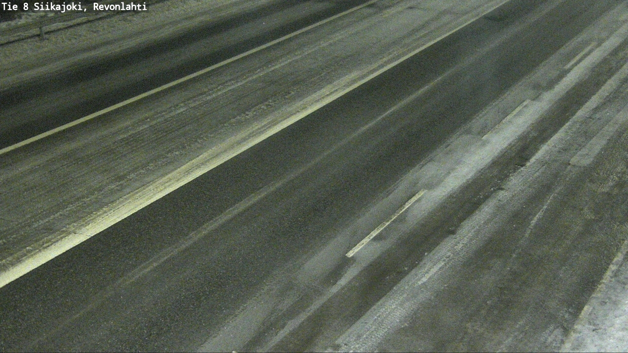 Weather Camera Image Road 8 Siikajoki, Revonlahti, Siikajoki, Pohjois-Pohjanmaa