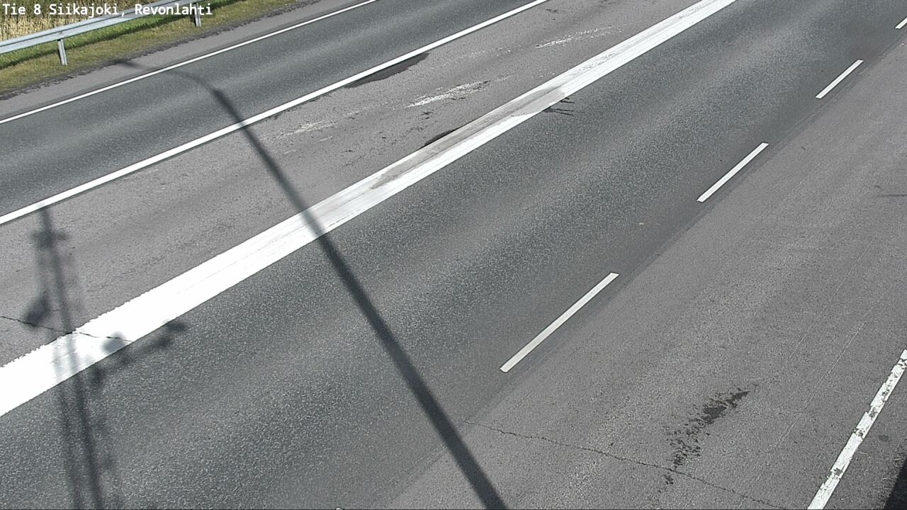 Weather Camera Image Road 8 Siikajoki, Revonlahti, Siikajoki, Pohjois-Pohjanmaa