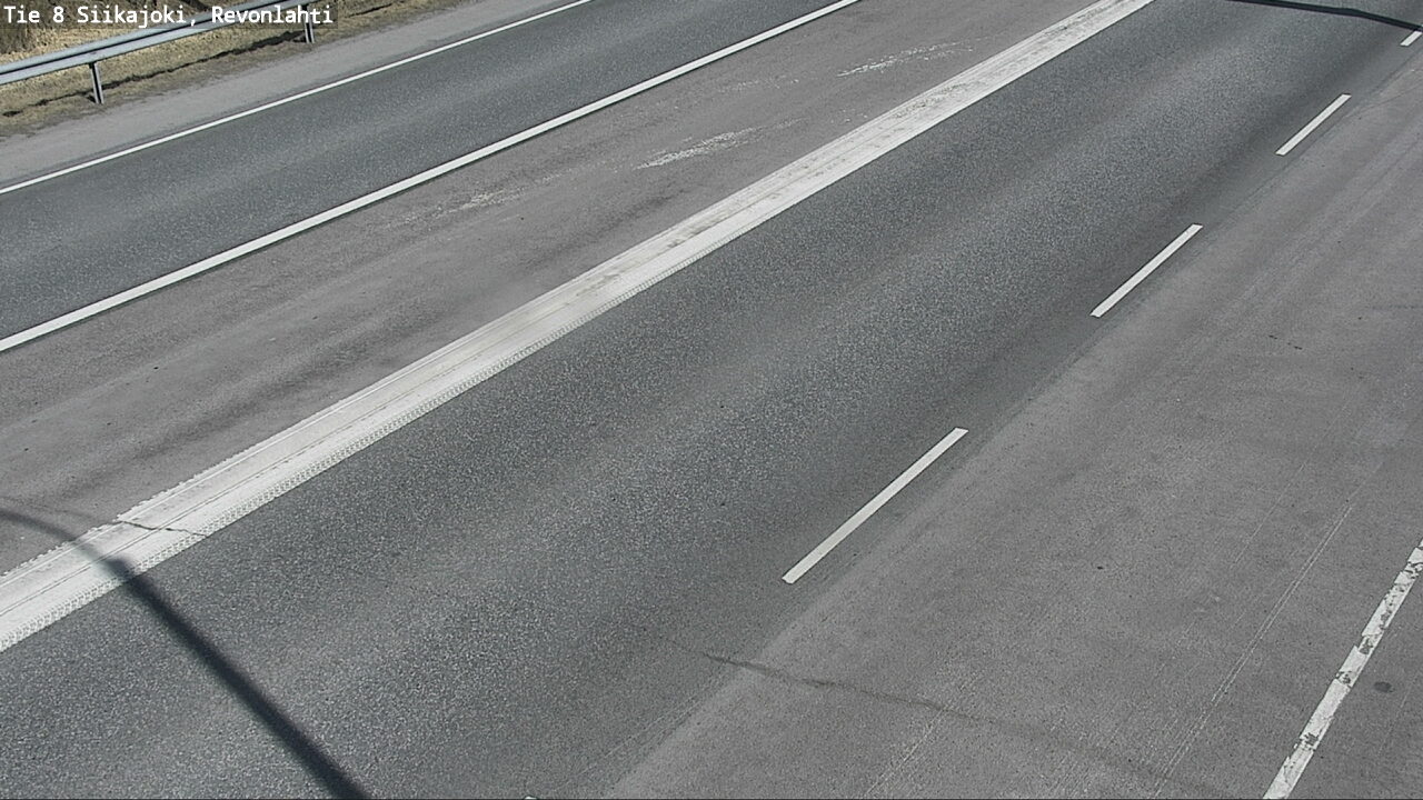 Weather Camera Image Väg 8 Siikajoki, Revolax, Siikajoki, Pohjois-Pohjanmaa