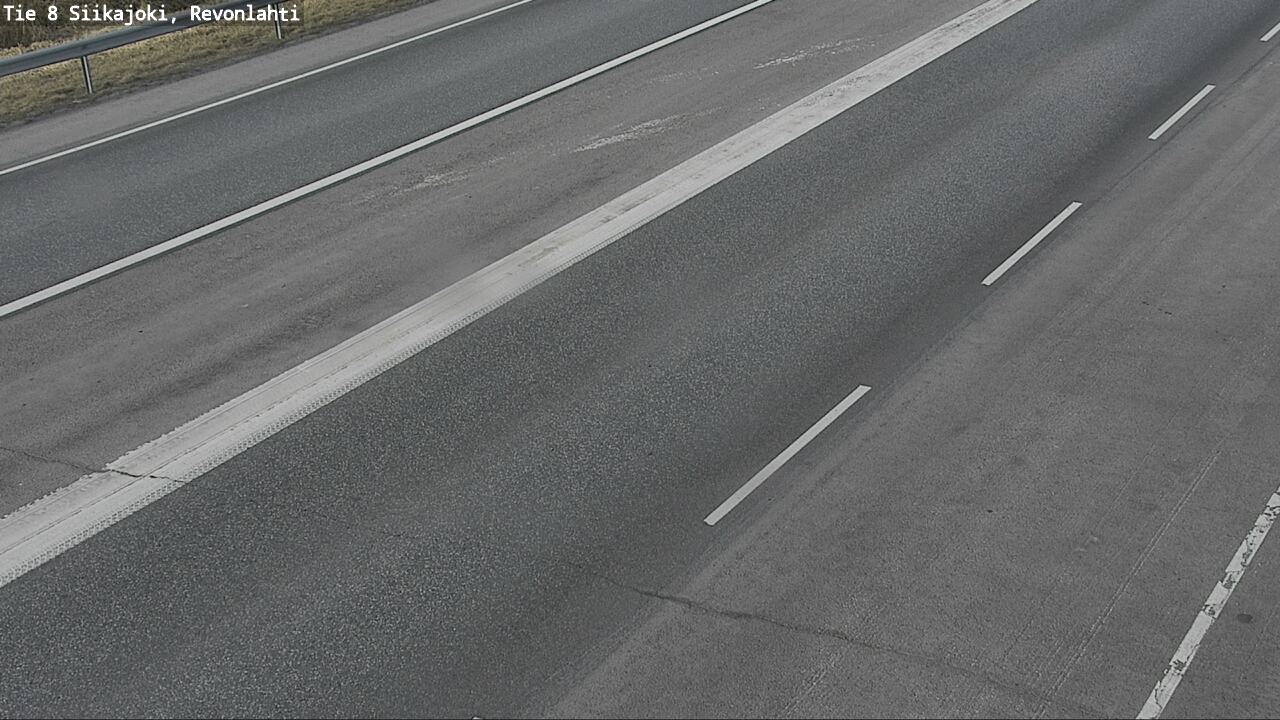Weather Camera Image Väg 8 Siikajoki, Revolax, Siikajoki, Pohjois-Pohjanmaa