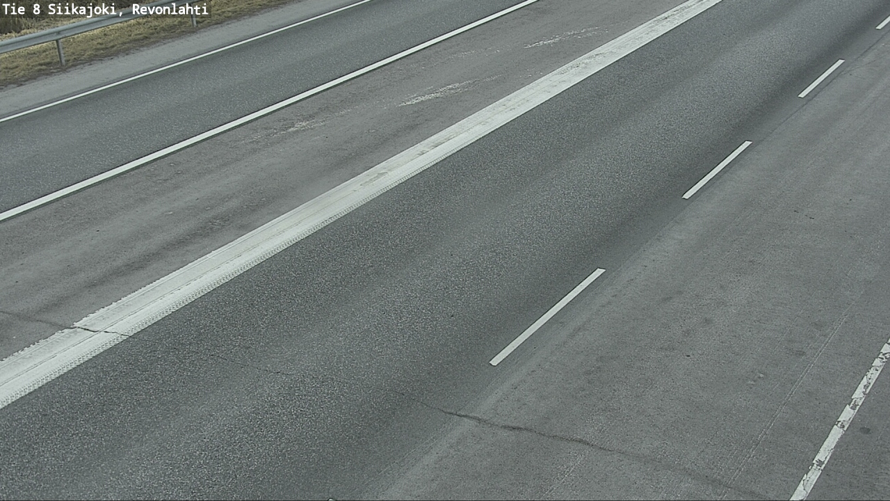 Weather Camera Image Väg 8 Siikajoki, Revolax, Siikajoki, Pohjois-Pohjanmaa