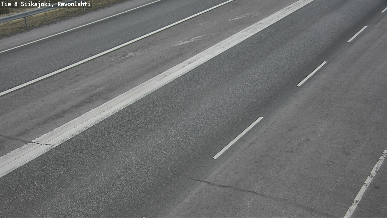Weather Camera Image Väg 8 Siikajoki, Revolax, Siikajoki, Pohjois-Pohjanmaa