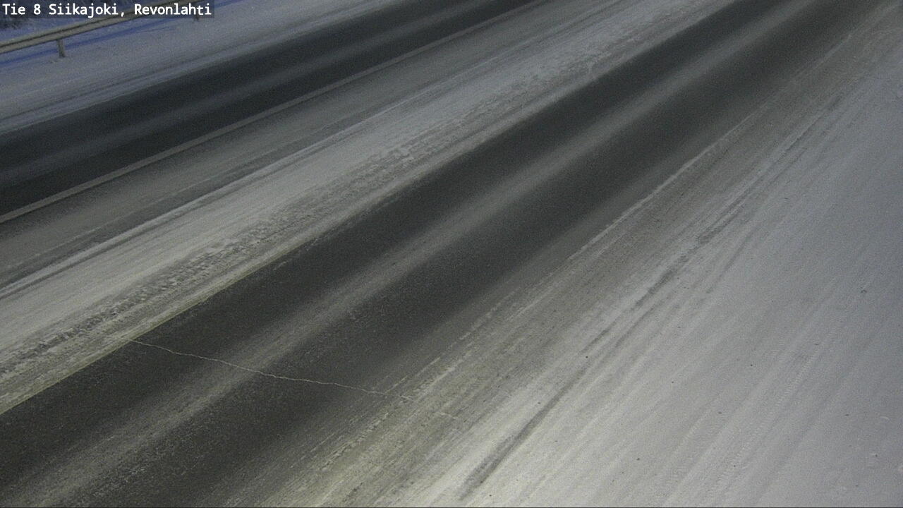 Weather Camera Image Road 8 Siikajoki, Revonlahti, Siikajoki, Pohjois-Pohjanmaa