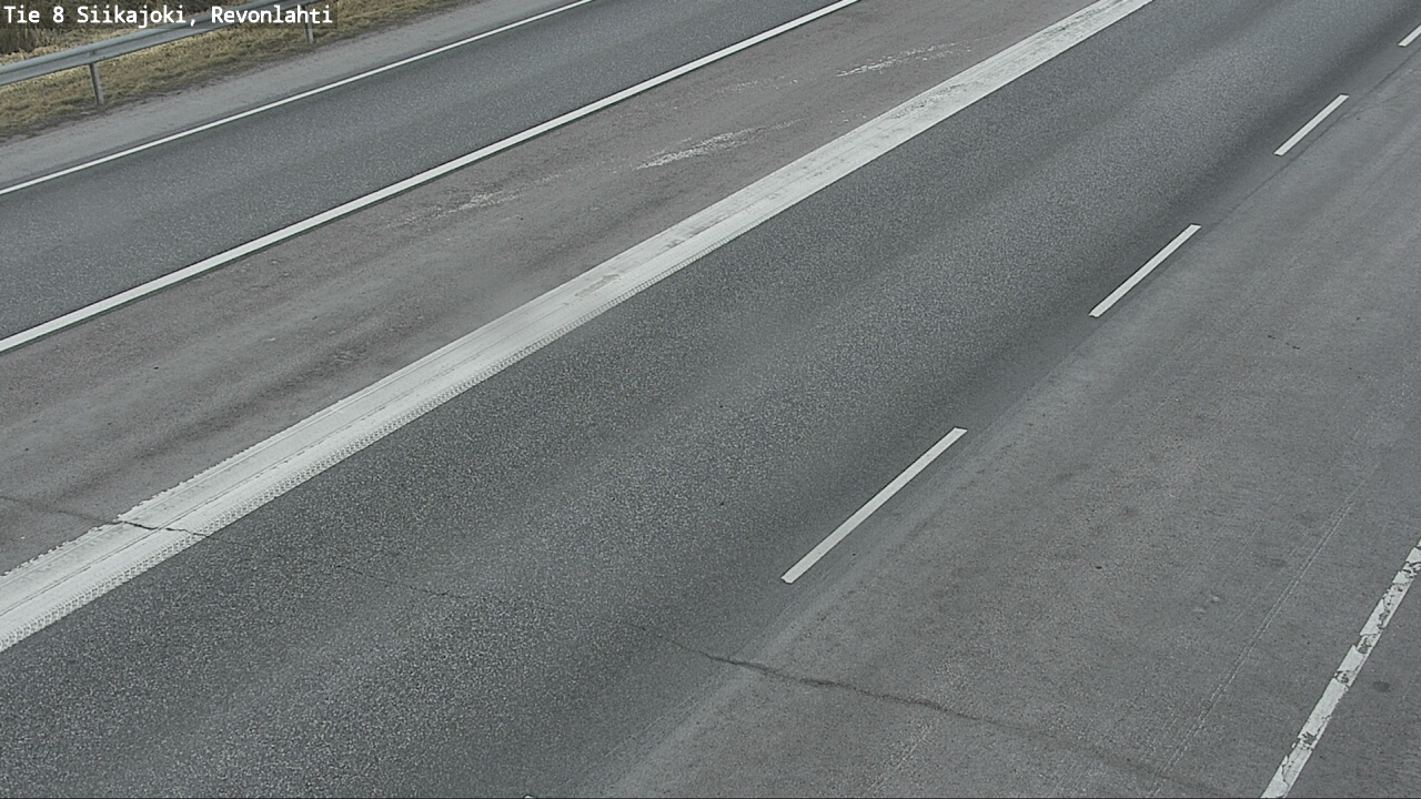 Weather Camera Image Väg 8 Siikajoki, Revolax, Siikajoki, Pohjois-Pohjanmaa