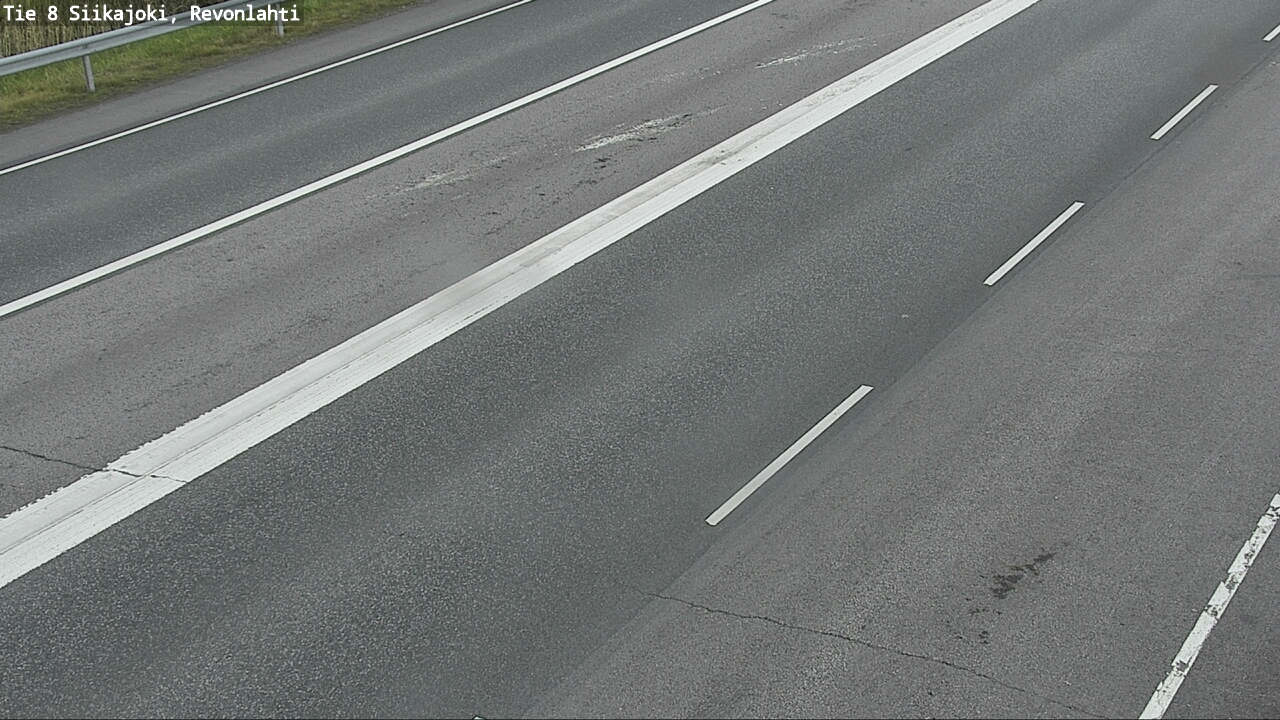 Weather Camera Image Road 8 Siikajoki, Revonlahti, Siikajoki, Pohjois-Pohjanmaa