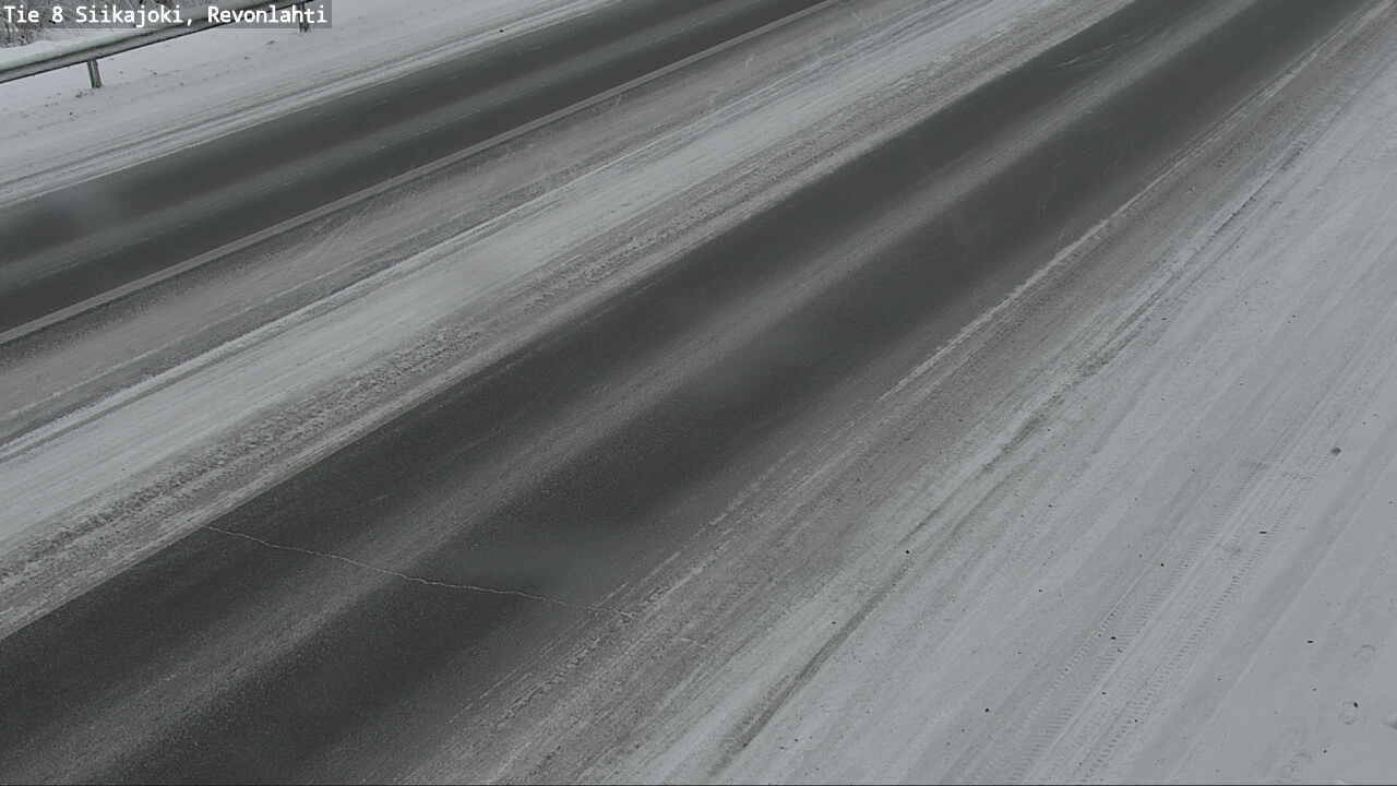 Weather Camera Image Road 8 Siikajoki, Revonlahti, Siikajoki, Pohjois-Pohjanmaa