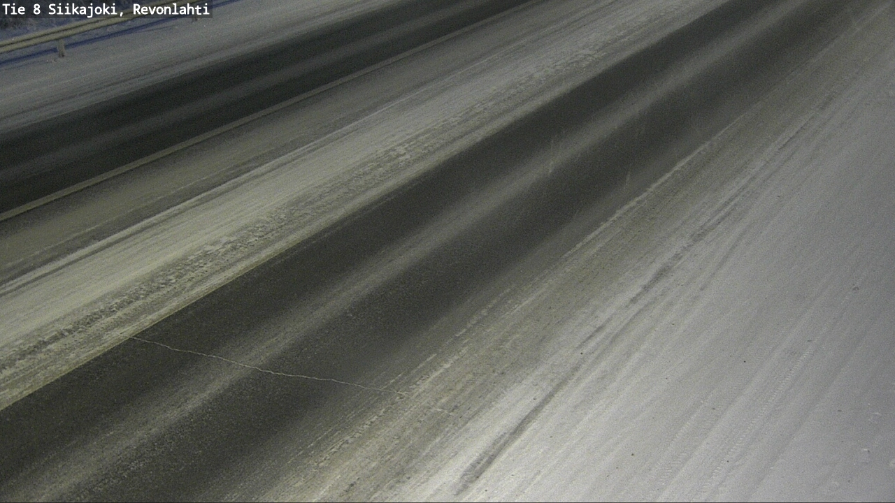 Weather Camera Image Road 8 Siikajoki, Revonlahti, Siikajoki, Pohjois-Pohjanmaa