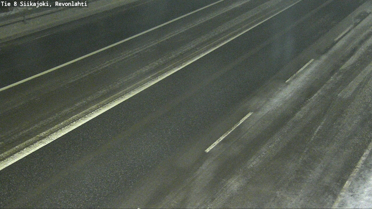Weather Camera Image Road 8 Siikajoki, Revonlahti, Siikajoki, Pohjois-Pohjanmaa