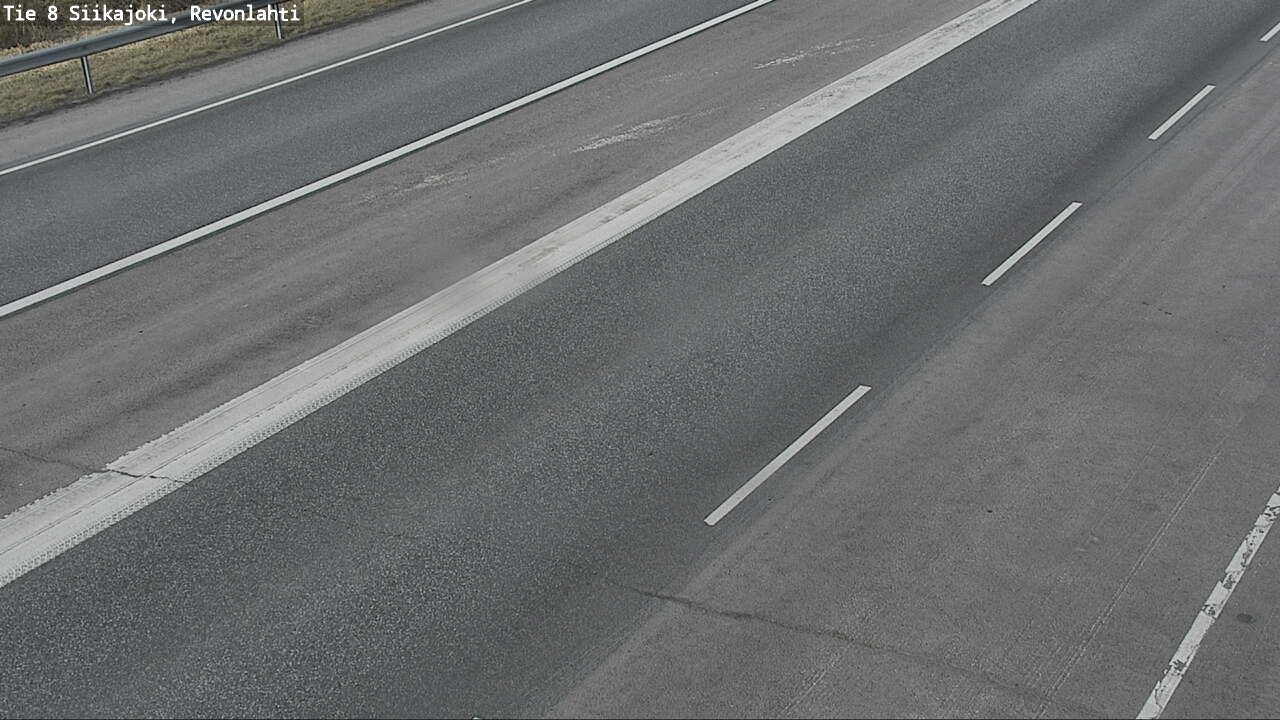 Weather Camera Image Väg 8 Siikajoki, Revolax, Siikajoki, Pohjois-Pohjanmaa