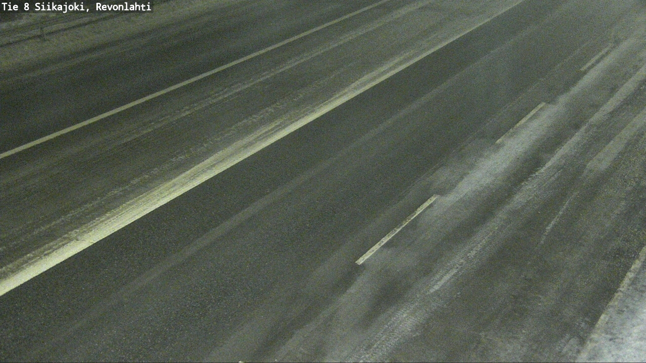 Weather Camera Image Road 8 Siikajoki, Revonlahti, Siikajoki, Pohjois-Pohjanmaa