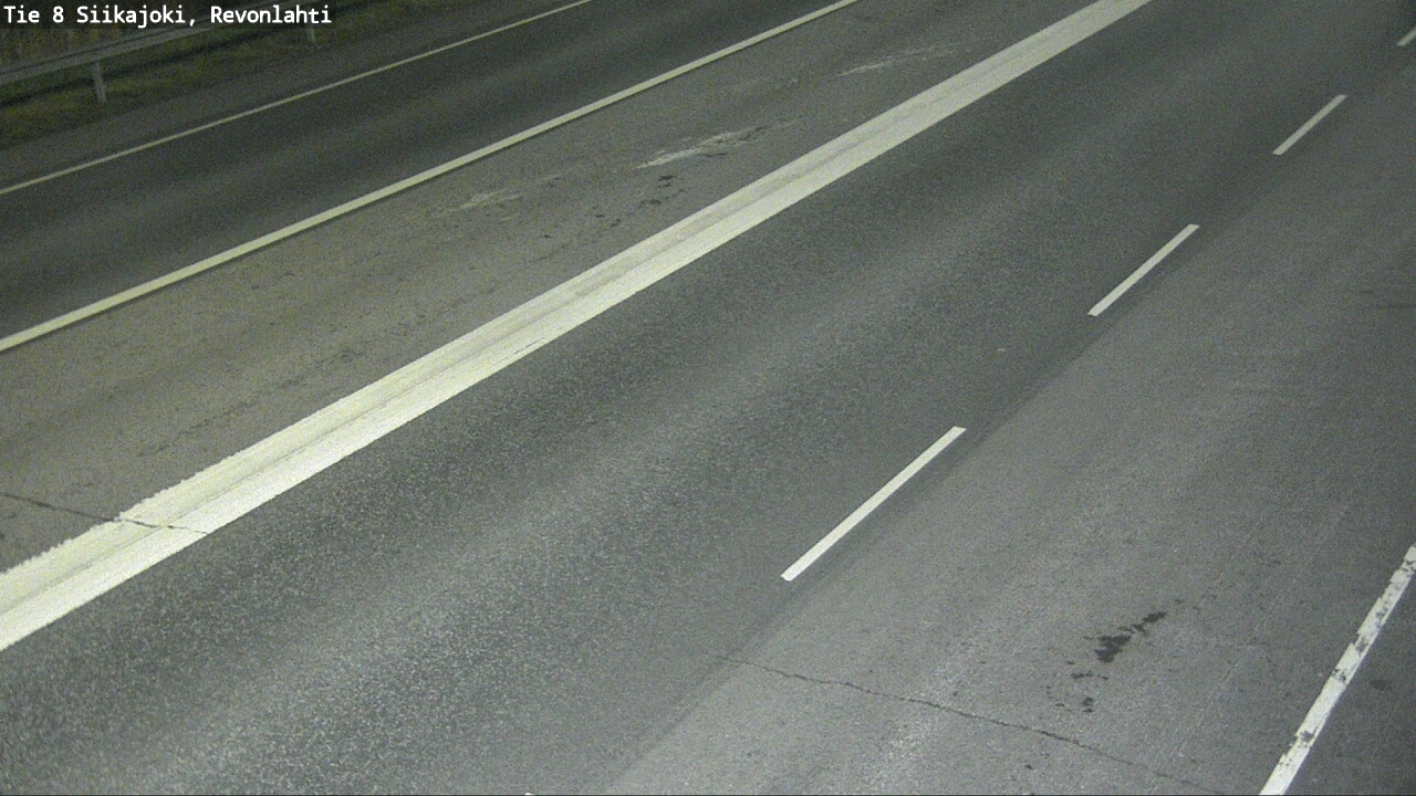 Weather Camera Image Road 8 Siikajoki, Revonlahti, Siikajoki, Pohjois-Pohjanmaa