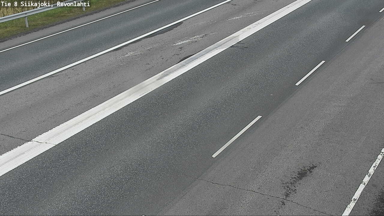 Weather Camera Image Road 8 Siikajoki, Revonlahti, Siikajoki, Pohjois-Pohjanmaa