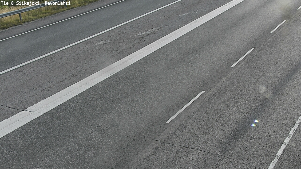 Weather Camera Image Väg 8 Siikajoki, Revolax, Siikajoki, Pohjois-Pohjanmaa
