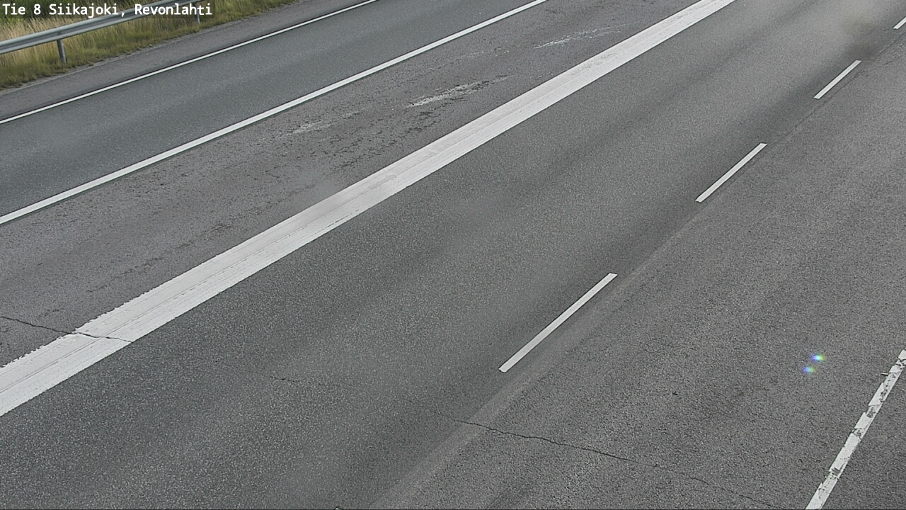 Weather Camera Image Väg 8 Siikajoki, Revolax, Siikajoki, Pohjois-Pohjanmaa