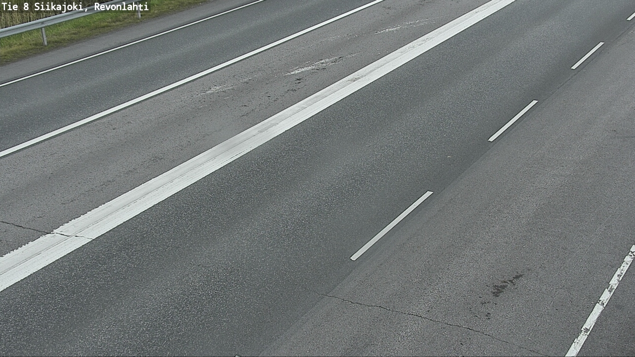 Weather Camera Image Road 8 Siikajoki, Revonlahti, Siikajoki, Pohjois-Pohjanmaa