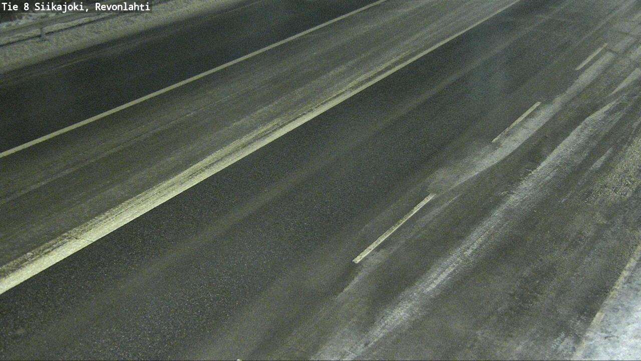 Weather Camera Image Road 8 Siikajoki, Revonlahti, Siikajoki, Pohjois-Pohjanmaa