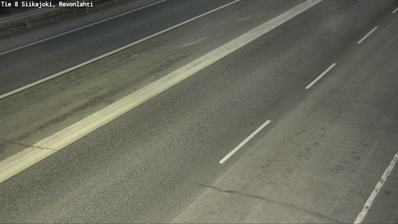 Weather Camera Image Väg 8 Siikajoki, Revolax, Siikajoki, Pohjois-Pohjanmaa