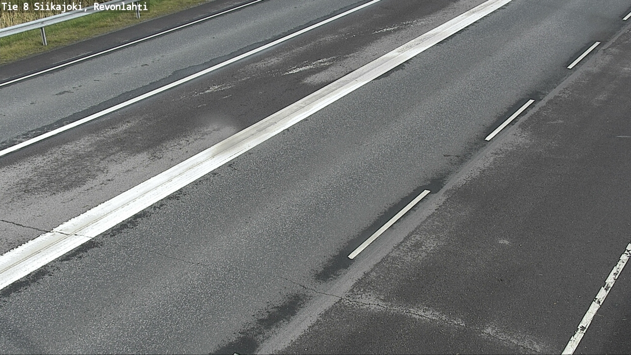 Weather Camera Image Road 8 Siikajoki, Revonlahti, Siikajoki, Pohjois-Pohjanmaa