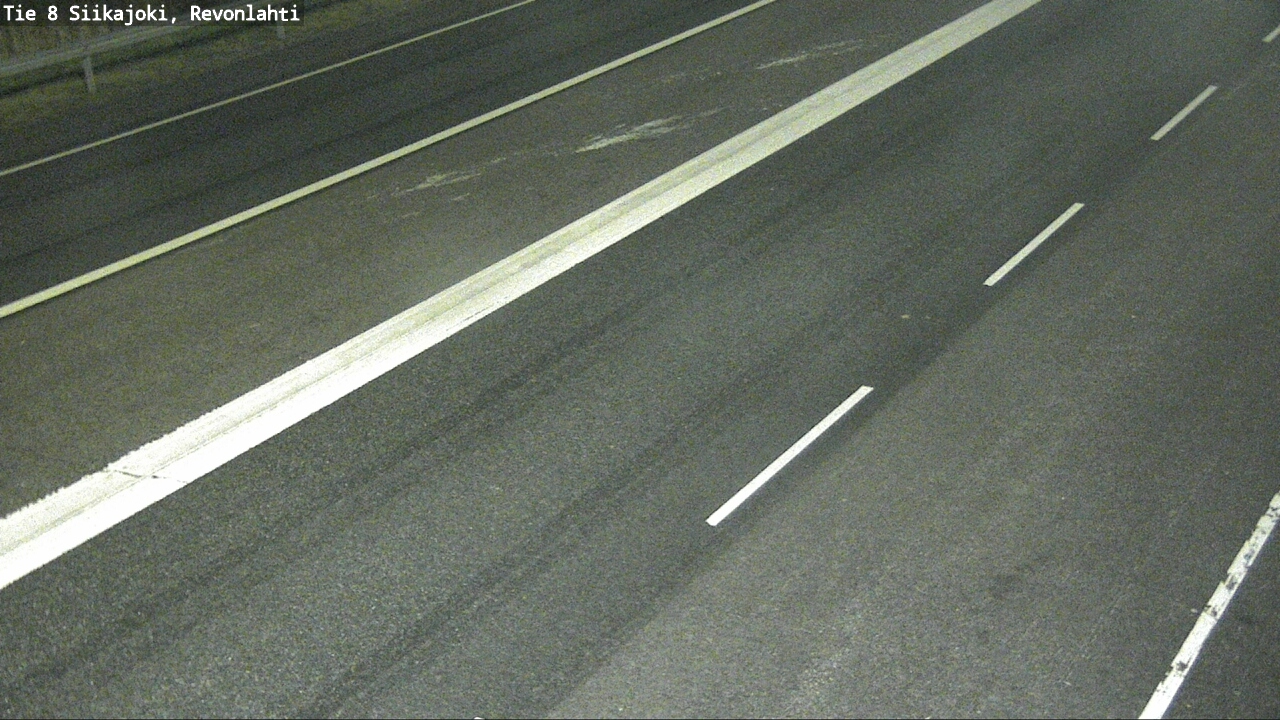 Weather Camera Image Road 8 Siikajoki, Revonlahti, Siikajoki, Pohjois-Pohjanmaa