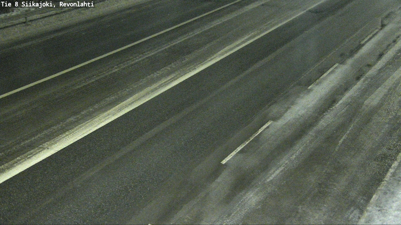 Weather Camera Image Road 8 Siikajoki, Revonlahti, Siikajoki, Pohjois-Pohjanmaa