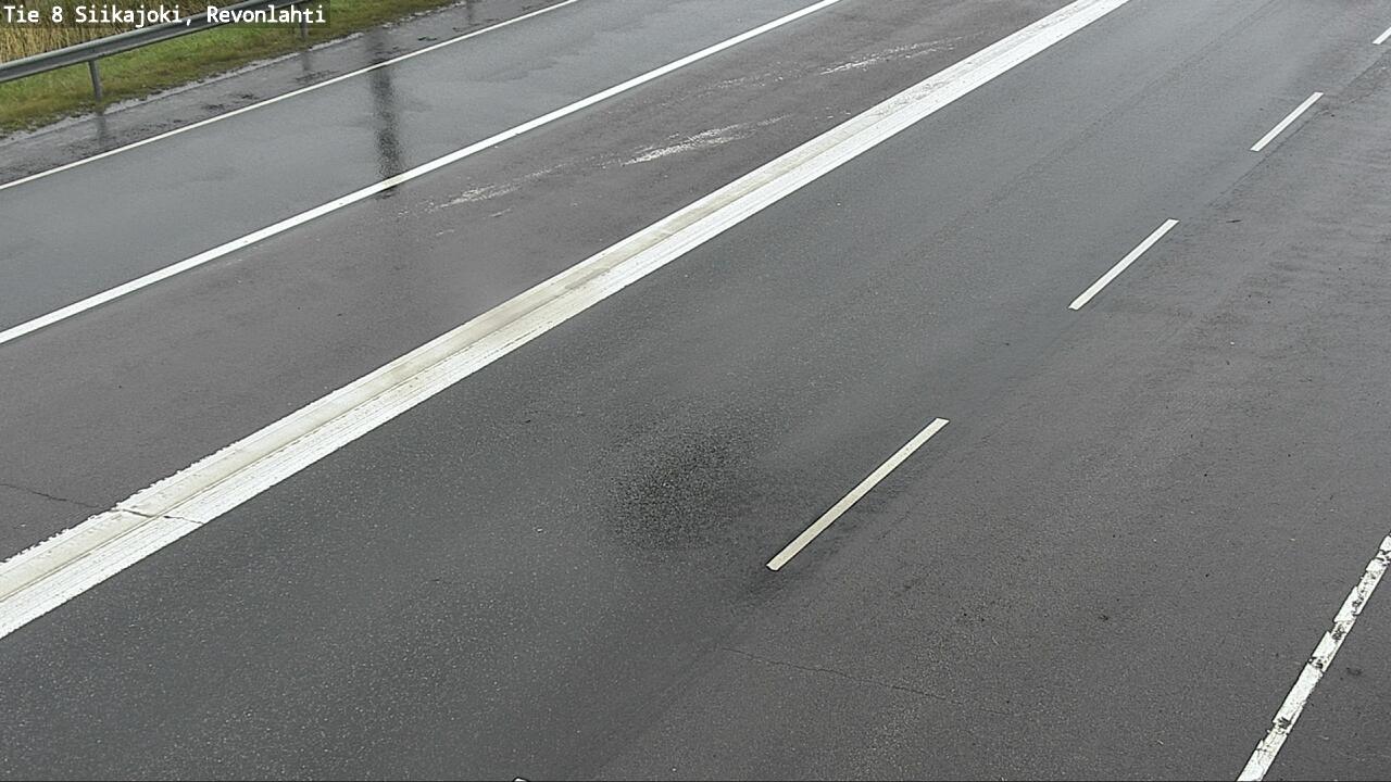 Weather Camera Image Road 8 Siikajoki, Revonlahti, Siikajoki, Pohjois-Pohjanmaa