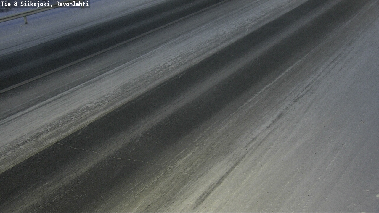 Weather Camera Image Road 8 Siikajoki, Revonlahti, Siikajoki, Pohjois-Pohjanmaa