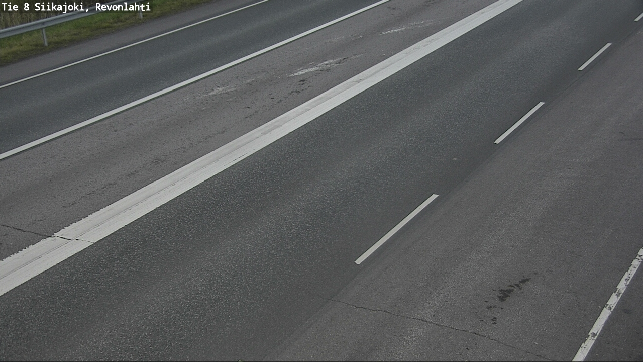 Weather Camera Image Road 8 Siikajoki, Revonlahti, Siikajoki, Pohjois-Pohjanmaa