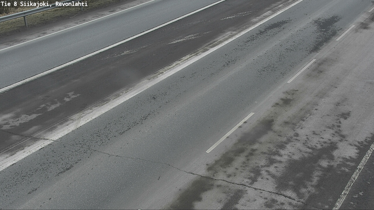 Weather Camera Image Väg 8 Siikajoki, Revolax, Siikajoki, Pohjois-Pohjanmaa