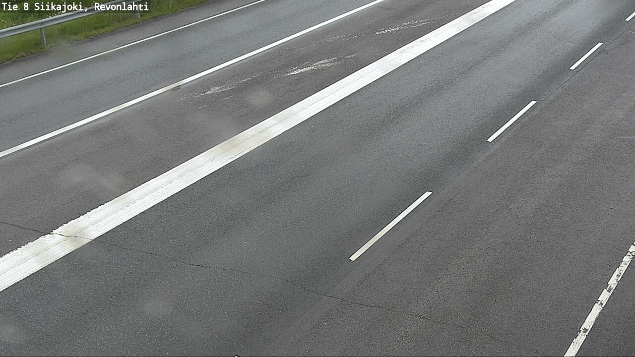 Weather Camera Image Road 8 Siikajoki, Revonlahti, Siikajoki, Pohjois-Pohjanmaa
