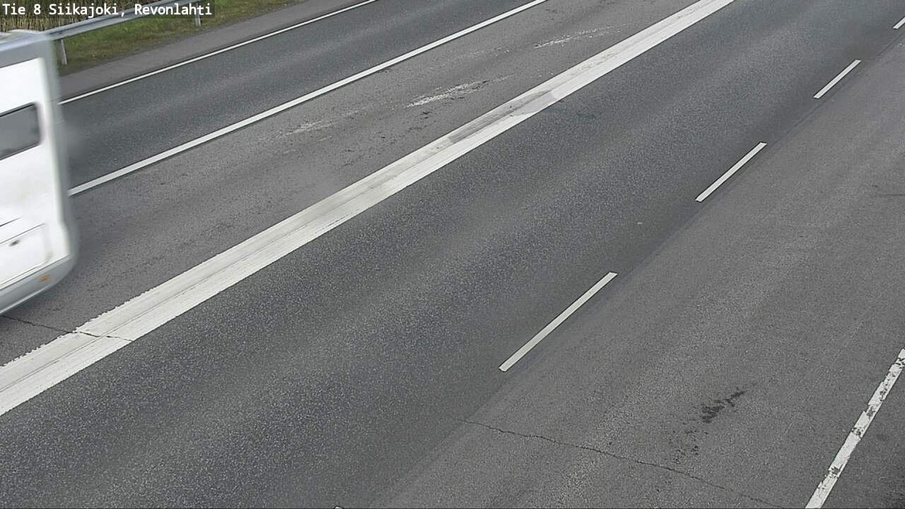 Weather Camera Image Road 8 Siikajoki, Revonlahti, Siikajoki, Pohjois-Pohjanmaa