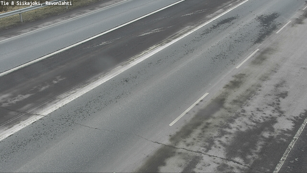 Weather Camera Image Väg 8 Siikajoki, Revolax, Siikajoki, Pohjois-Pohjanmaa