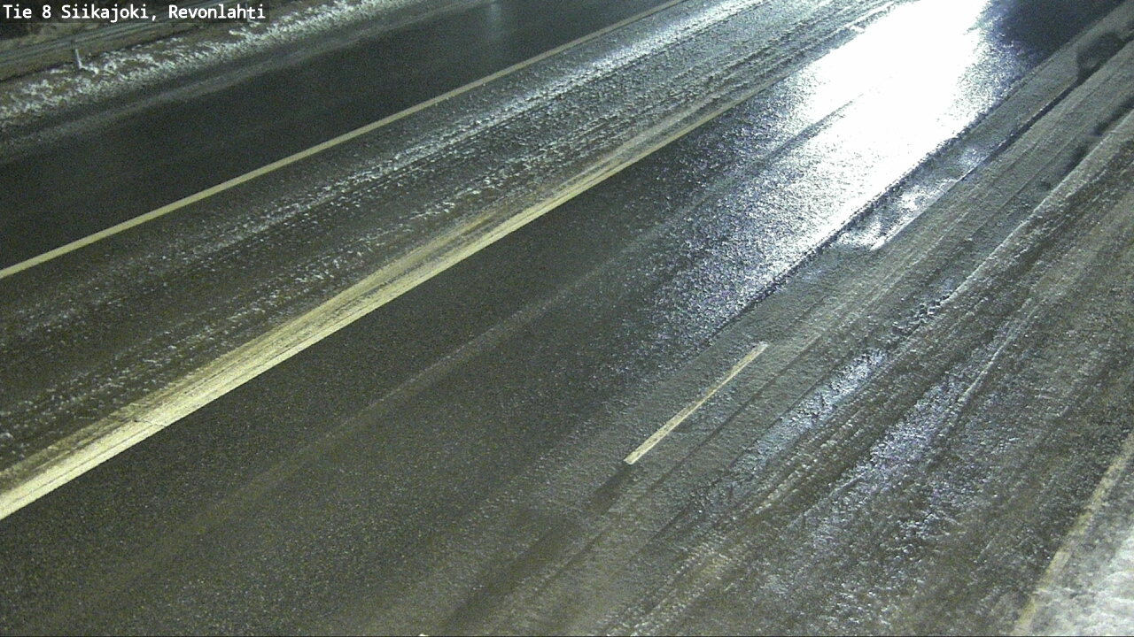 Weather Camera Image Road 8 Siikajoki, Revonlahti, Siikajoki, Pohjois-Pohjanmaa