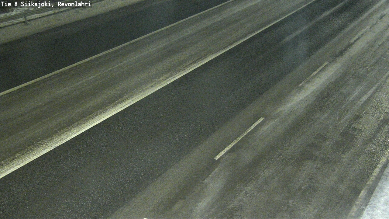 Weather Camera Image Väg 8 Siikajoki, Revolax, Siikajoki, Pohjois-Pohjanmaa